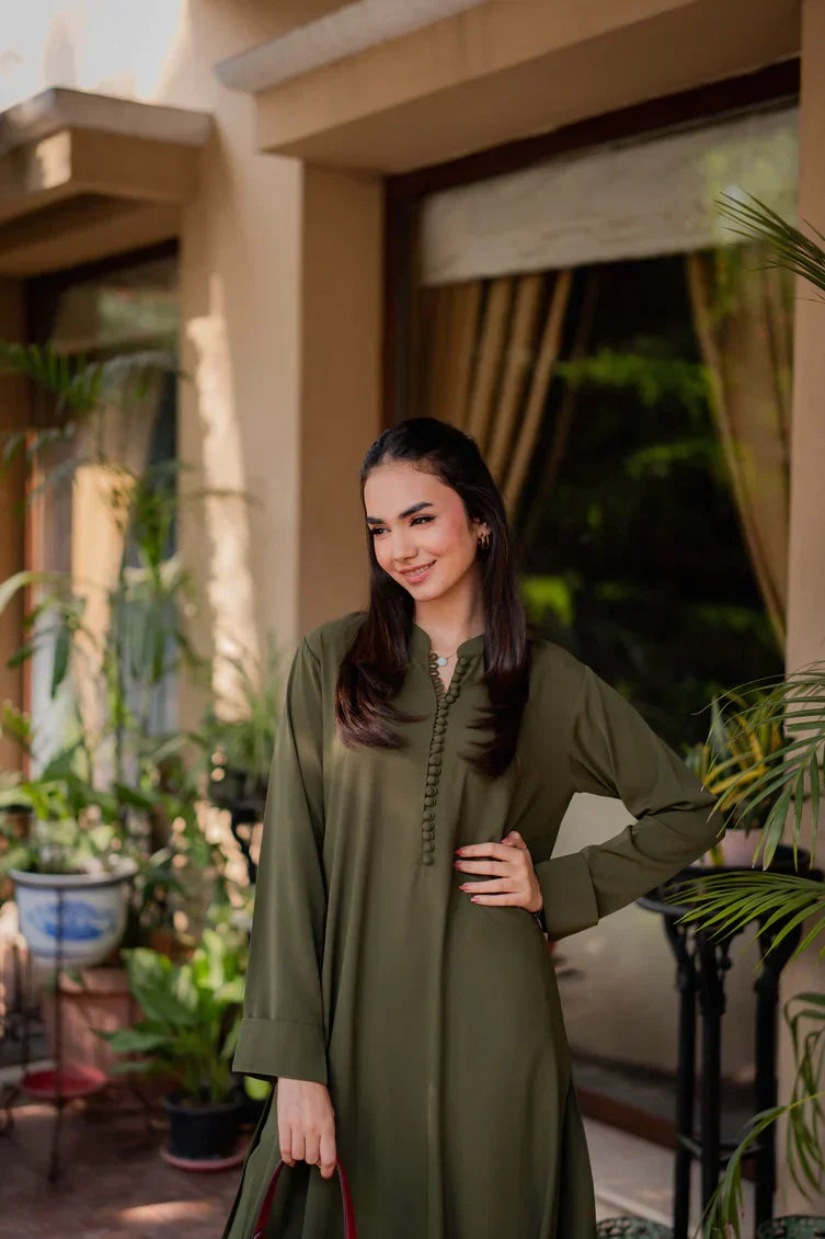 OLIVE GREEN SET 2PC