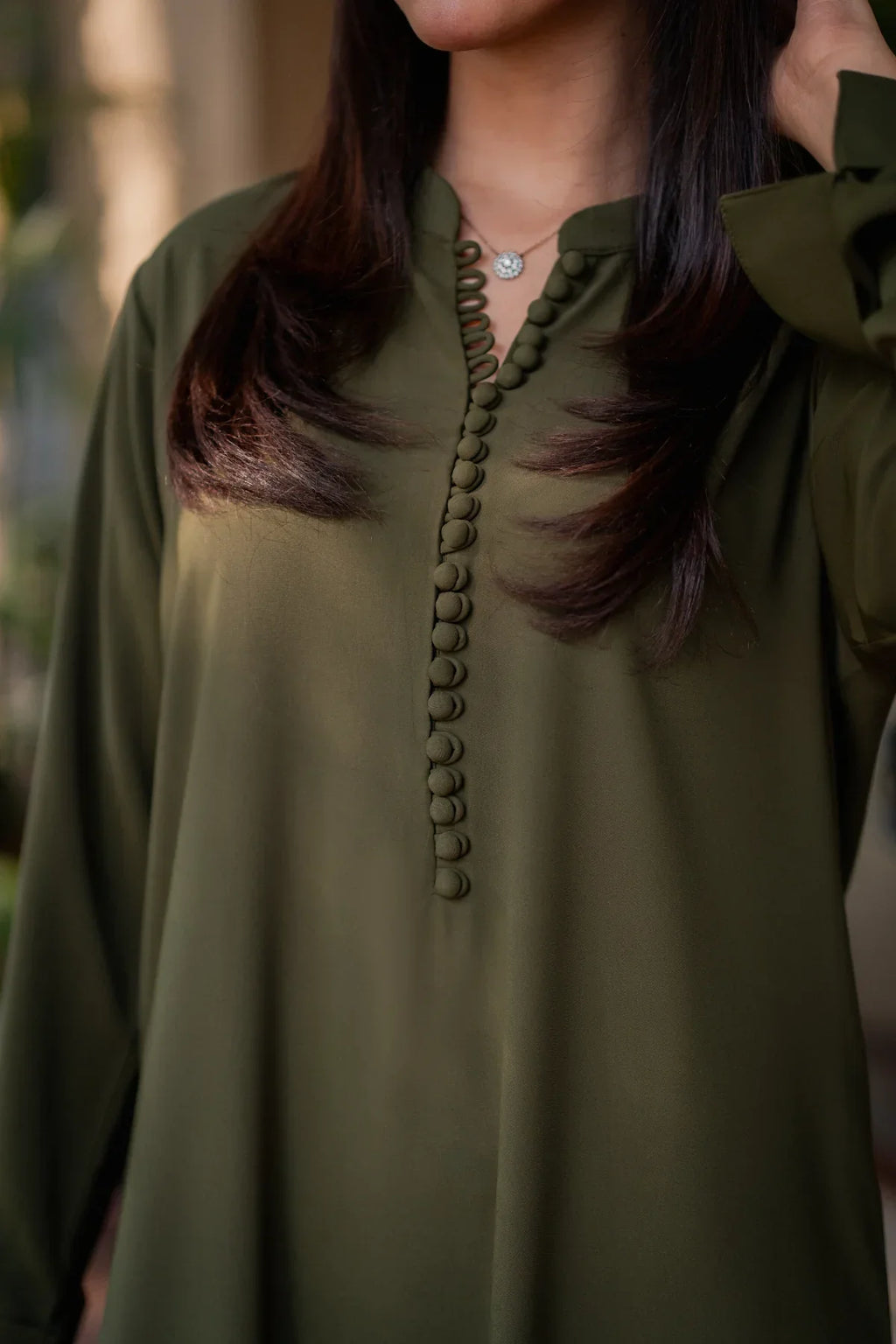 OLIVE GREEN SET 2PC