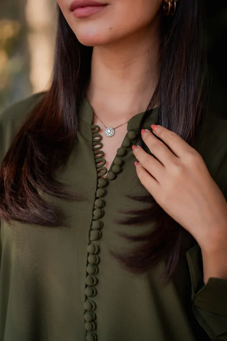 OLIVE GREEN SET 2PC